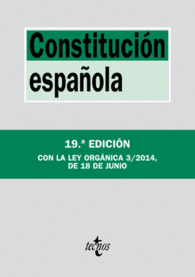 CONSTITUCION ESPAOLA CON LEY ORGANICA 3/2014
