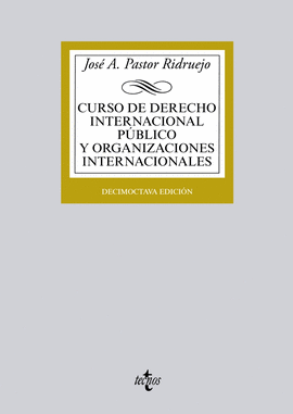 CURSO DE DERECHO INTERNACIONAL PBLICO Y  ORGANIZACIONES INTERNACIONALES