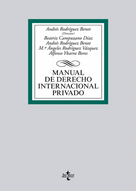 MANUAL DE DERECHO INTERNACIONAL PRIVADO