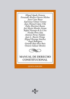 MANUAL DE DERECHO CONSTITUCIONAL