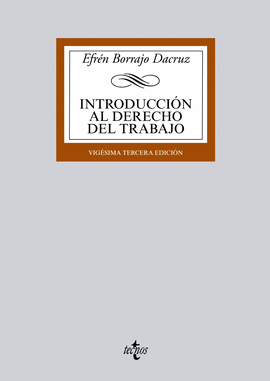 INTRODUCCI�N AL DERECHO DEL TRABAJO