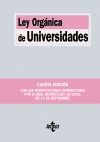 LEY ORG�NICA DE UNIVERSIDADES
