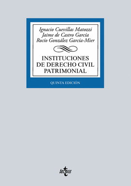 INSTITUCIONES DE DERECHO CIVIL PATRIMONIAL