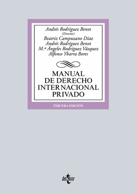 MANUAL DE DERECHO INTERNACIONAL PRIVADO