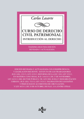 CURSO DE DERECHO CIVIL PATRIMONIAL