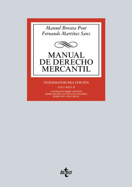 MANUAL DE DERECHO MERCANTIL