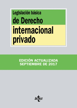 LEGISLACIN BSICA DE DERECHO INTERNACIONAL PRIVADO