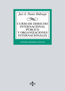 CURSO DE DERECHO INTERNACIONAL PBLICO Y  ORGANIZACIONES INTERNACIONALES