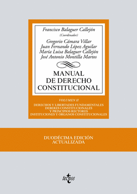 MANUAL DE DERECHO CONSTITUCIONAL. VOL. 2