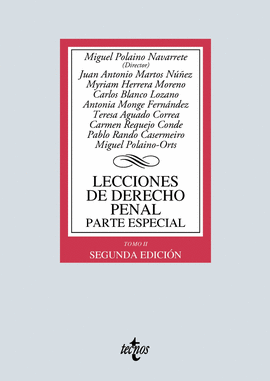 018 LECCIONES DE DERECHO PENAL VOLUMEN 2 PARTE ESPECIAL