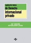 LEGISLACIN BSICA DE DERECHO INTERNACIONAL PRIVADO