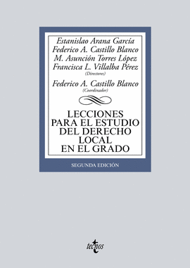 LECCIONES PARA EL ESTUDIO DEL DERECHO LOCAL EN EL GRADO