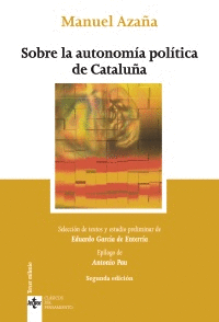 SOBRE LA AUTONOM�A POL�TICA DE CATALU�A