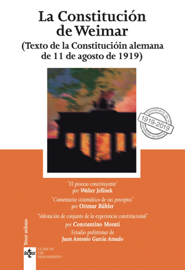 LA CONSTITUCI�N DE WEIMAR