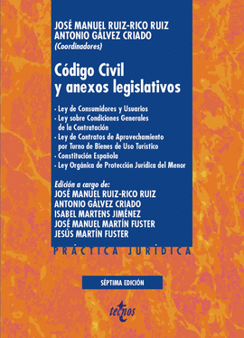 CDIGO CIVIL Y ANEXOS LEGISLATIVOS