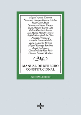 MANUAL DE DERECHO CONSTITUCIONAL