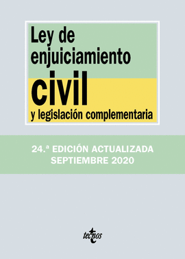 LEY DE ENJUICIAMIENTO CIVIL Y LEGISLACI�N COMPLEMENTARIA