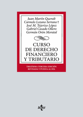 CURSO DE DERECHO FINANCIERO Y TRIBUTARIO