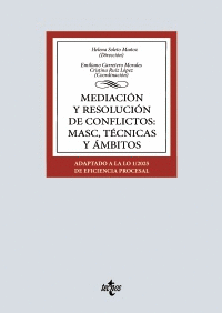 MEDIACIN Y RESOLUCIN DE CONFLICTOS: MASC, TCNICAS Y MBITOS