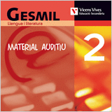 GESMIL 2 CD MATERIAL AUDITIU. LLENGUA I LITERATURA