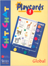 CHIT CHAT PLAYCARDS 1 CATALA. ANGLES. MATERIAL AUXILIAR
