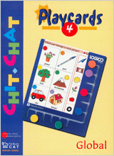 CHIT CHAT PLAYCARDS 4. CATALA. ANGLES. MATERIAL AUXILIAR