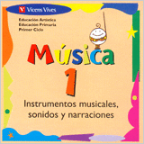 MUSICA 1 CD MATERIAL AUDITIVO PARA EL AULA. MUSICA