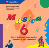 MUSICA 6 CD MATERIAL AUDITIVO PARA EL AULA
