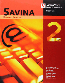 SAVINA 2N.ESO.LLENGUA I LITERATURA. BALEARS