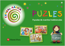 PUZLES. CAJA DE PUZLES DE LOS CUENTOS TRADICIONALES.