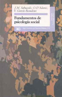 FUNDAMENTOS DE PSICOLOG�A SOCIAL