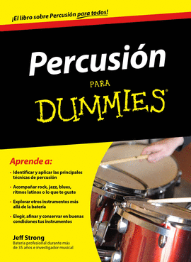 PERCUSION PARA DUMMIES MUSICALES