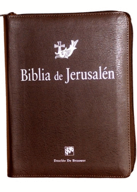 BIBLIA DE JERUSALN 4 EDICIN MANUAL TOTALMENTE REVISADA - FUNDA DE CREMALLERA