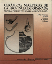 CER�MICAS NEOL�TICAS DE LA PROVINCIA DE GRANADA