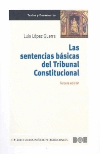 LAS SENTENCIAS BSICAS DEL TRIBUNAL CONSTITUCIONAL