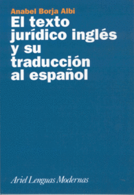 EL TEXTO JUR�DICO INGL�S Y SU