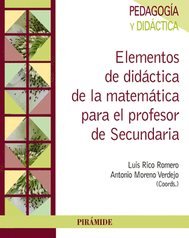 ELEMENTOS DE DID�CTICA DE LA MATEM�TICA PARA EL PROFESOR DE SECUNDARIA