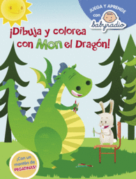 DIBUJA Y COLOREA CON MON EL DRAGON
