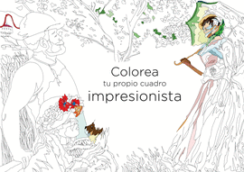 COLOREA TU PROPIO CUADRO IMPRESIONISTA