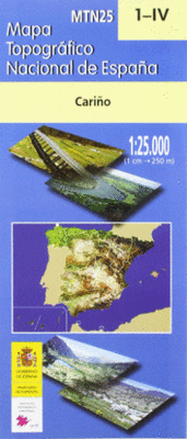 CARIO 1-IV MAPA TOPOGRAFICO NACIONAL DE ESPAA