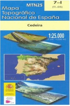 CEDEIRA 7-I MAPA TOPOGRAFICO NACIONAL DE ESPA�A