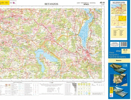 BETANZOS 45-II MAPA TOPOGRAFICO NACIONAL DE ESPAA