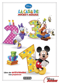 LA CASA DE MICKEY MOUSE 1 2 3 LIBRO DE ACTIVIDADES