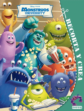 MONSTRUOS UNIVERSITY RECORTA Y CREA