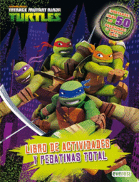 LIBRO DE ACTIVIDADES Y PEGATINAS TORTUGAS NINJA