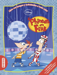 PHINEAS Y FERB LIBRO CON JUEGOS Y A