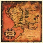 EL MAPA DE LA TIERRA MEDIA