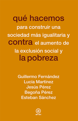 QU� HACEMOS CONTRA LA POBREZA