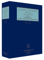 DERECHO PROCESAL CIVIL. TOMO II. PARTE ESPECIAL: PROCESOS DECLARATIVOS Y DE EJEC