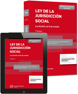 LEY DE LA JURISDICCIN SOCIAL (PAPEL + E-BOOK)